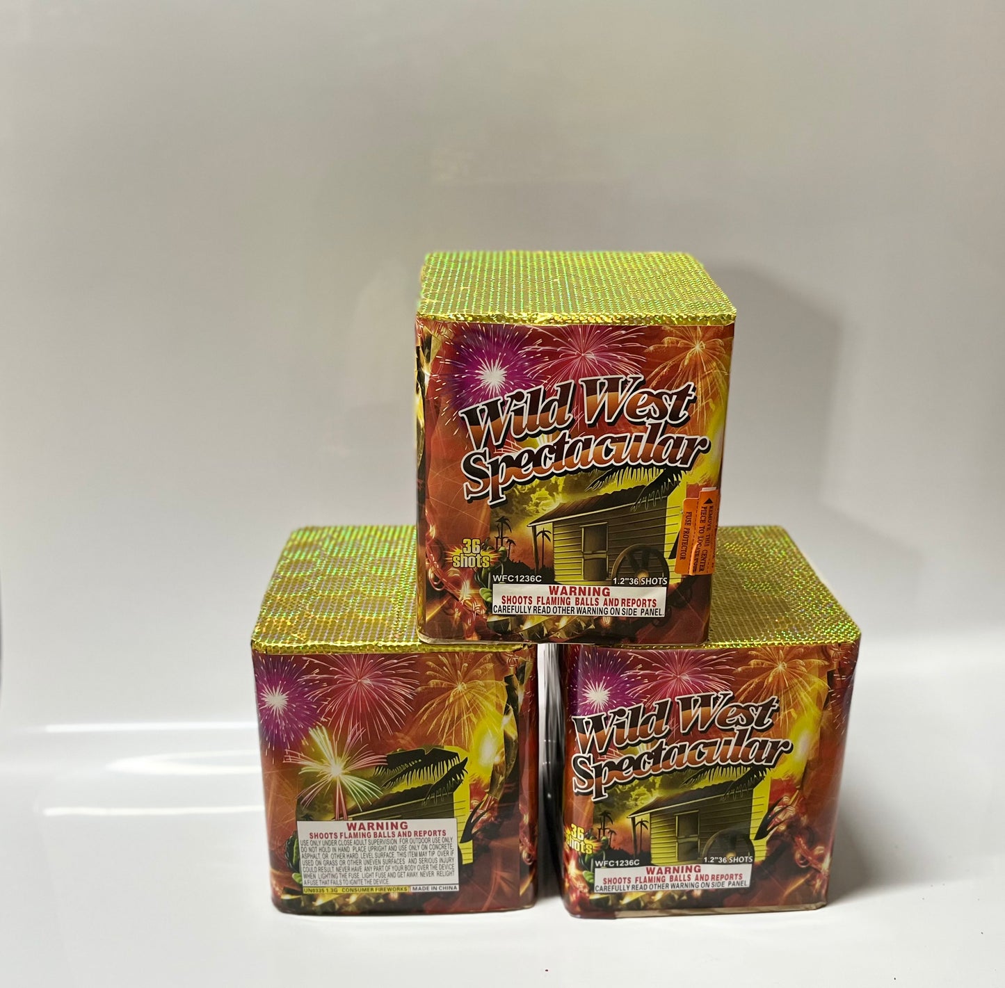 36 shot cake (Wild west spectacular)